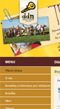 Mobile Screenshot of ddmluhacovice.cz